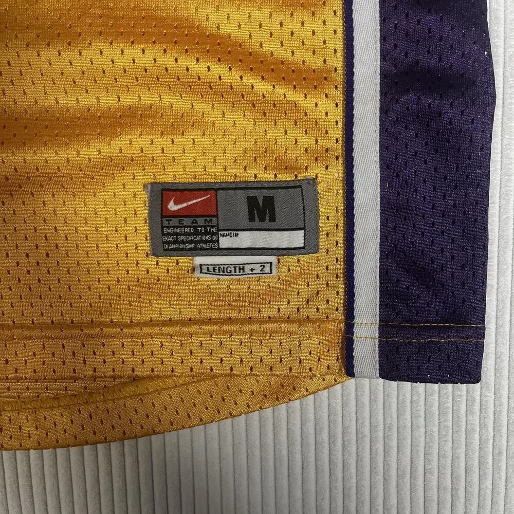 Los Angeles Lakers Jersey Youth Medium Gold NBA Basketball Kobe Bryant 8 Nike